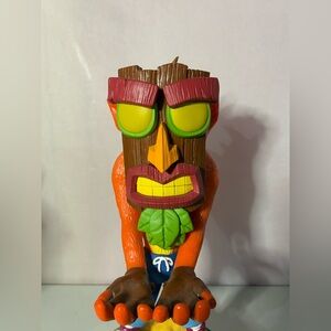 CRASH Bandicoot AKU AKU Cable Guys Phone & Controller Holder Device Stand NW 11"
